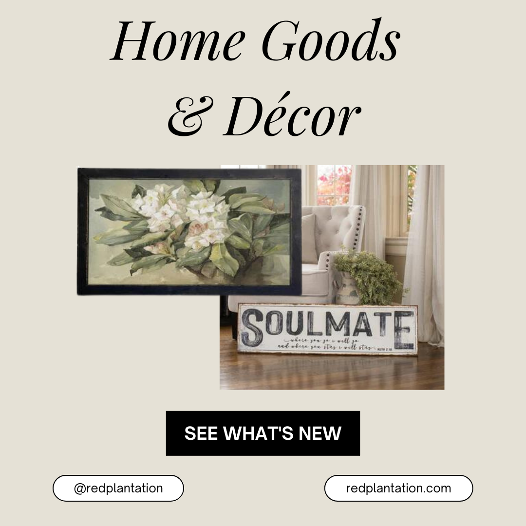Home Goods D cor Red Plantation