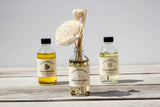 Reed Diffuser with Rattan Reeds and Sola Flowers