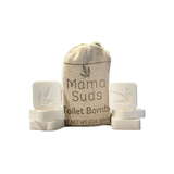Toilet Bomb Cleaning Tabs in muslin bags