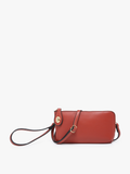 M1818 Kendall Crossbody/Wristlet w/ Twist Lock Closure: Cotton