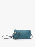 M1818 Kendall Crossbody/Wristlet w/ Twist Lock Closure: Cotton