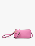 M1818 Kendall Crossbody/Wristlet w/ Twist Lock Closure: Cotton