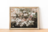 Moody Florals ll Vintage Art Print: 8x10in