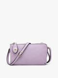 M1818 Kendall Crossbody/Wristlet w/ Twist Lock Closure: Cotton