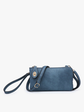 M1818 Kendall Crossbody/Wristlet w/ Twist Lock Closure: Cotton