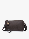 M1818 Kendall Crossbody/Wristlet w/ Twist Lock Closure: Cotton