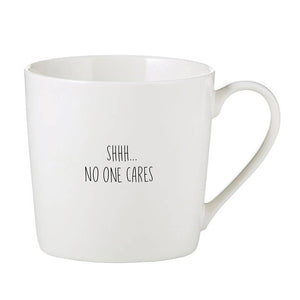 Cafe Mug - No One Cares