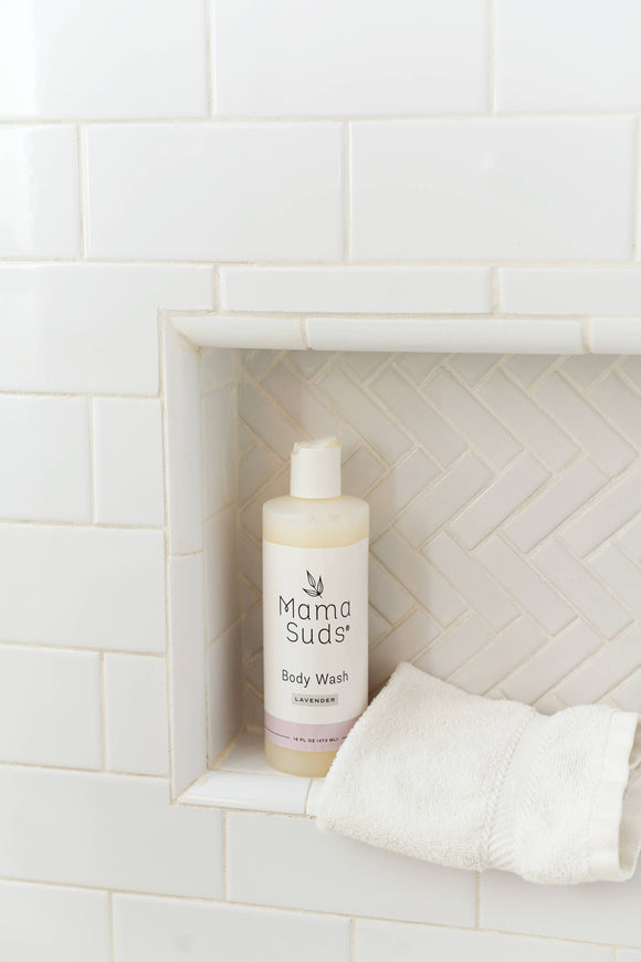 Body Wash 16 oz | Non-toxic, Real Soap: Lavender