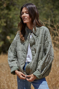 L4369 | IT'S ALL GOOD WASHED JACKET