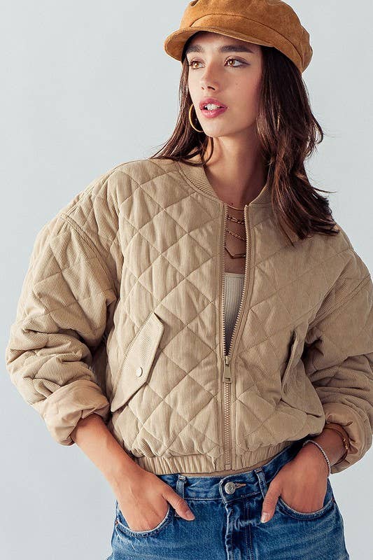 BELLA QUILTED PUFF JACKET